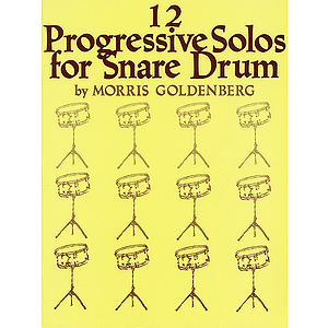 Twelve Progressive Solos For Snare Drum