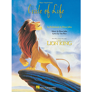 Circle Of Life - Poster Sheet Music - From The Lion King