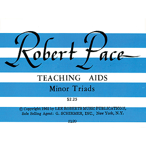Flash Cards, Minor Triads