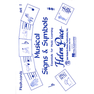 Musical Signs And Symbols Set I 24 Cards 48 Sides Flash Cards Moppet