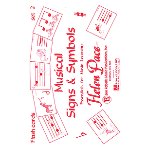 Musical Signs And Symbols Set Ii 24 Cards 48 Sides Moppet Flash Cards