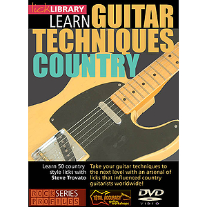 Learn Guitar Techniques: Country (DVD)