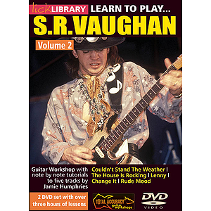 Learn to Play Stevie Ray Vaughan Guitar Technique (DVD)