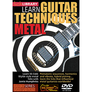 Learn Guitar Techniques: Metal (DVD)