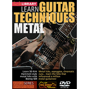 Learn Guitar Techniques: Metal (DVD)