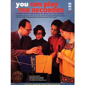 You Can Play the Recorder - Beginning Adult Method
