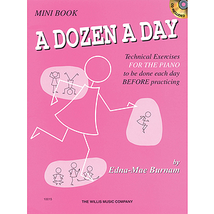 A Dozen a Day Mini Book - Book/CD Pack