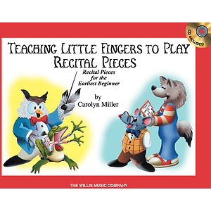 Teaching Little Fingers to Play Recital Pieces - Book/CD