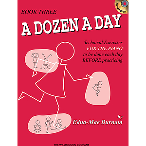 A Dozen a Day Book 3 - Book/CD Pack