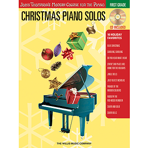 Christmas Piano Solos - First Grade (Book/CD Pack)