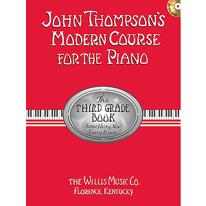 John Thompson's Modern Course for the Piano - Third Grade (Book/CD Pack)