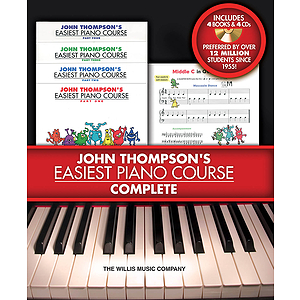 John Thompson's Easiest Piano Course - Complete