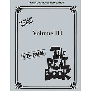 The Real Book Volume III - Second Edition - CD-ROM