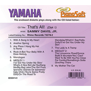 Sammy Davis, Jr. - That's All! (2-Disk Set)