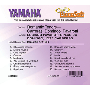 Romantic Tenors - Carreras, Domingo, Pavarotti