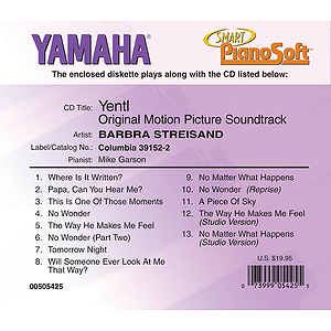 Barbra Streisand - Yentl - Original Motion Picture Soundtrack