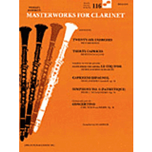 Masterworks For Clarinet Book 1 116 Worlds Favorite