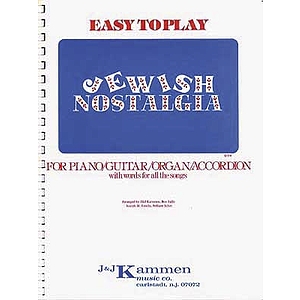 Jewish Nostalgia Easy P/V International Songbook