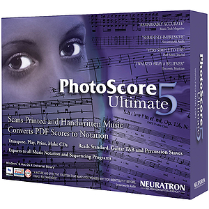 Sibeilus Neutron Photoscore Pro 5 Scanning Software Hybrid