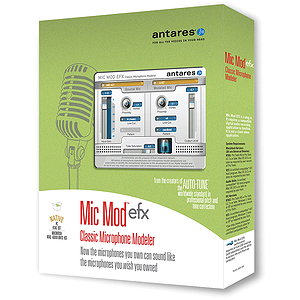Antares Mic Mod EFX Microphone Modeling Software