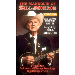 The Mandolin of Bill Monroe - Video One: One-On-One with the Master (VHS)