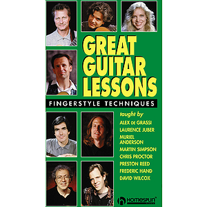 Great Guitar Lessons - Fingerstyle Techniques (VHS)