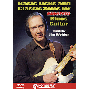 Basic Licks and Classic Solos for Electric Blues Guitar (DVD)