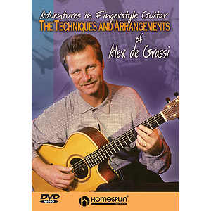 The Techniques and Arrangements of Alex de Grassi (DVD)