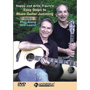 Easy Steps to Blues Guitar Jamming (DVD)