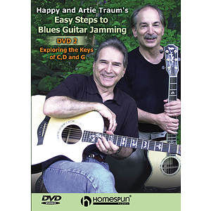 Happy & Artie Traum - Easy Steps to Blues Guitar Jamming (DVD)