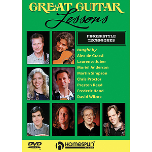Great Guitar Lessons - Fingerstyle Techniques (DVD)