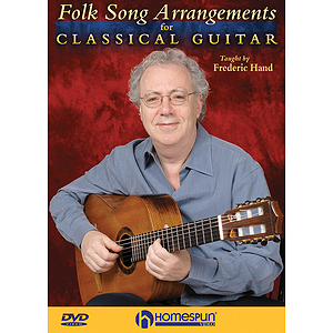 Folk Song Arrangements for Classical Guitar (DVD)