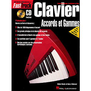 FastTrack Keyboard Chords & Scales - French Edition