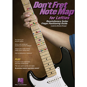 Don't Fret Note Map for Lefties