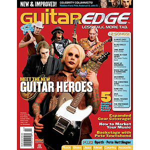 Guitar Edge Magazine Back Issue - Jan/Feb 2008