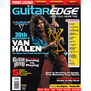 Guitar Edge Magazine Back Issue - March/April 2008