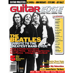 Guitar Edge Magazine Back Issue - July/August 2008