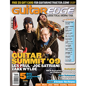 Guitar Edge Magazine Back Issue - Jan/Feb 2009