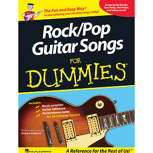 Rock/Pop Guitar Songs for Dummies
