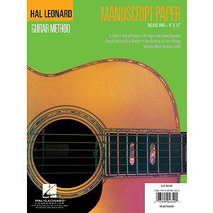 Guitar Manuscript Paper - Deluxe