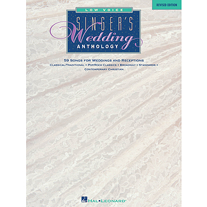 Singer's Wedding Anthology - Revised Edition