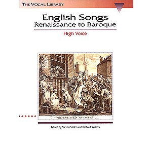 English Songs: Renaissance to Baroque