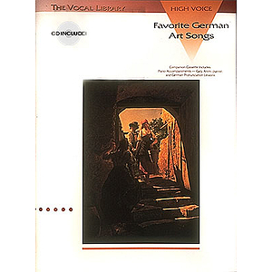 Favorite German Art Songs - Volume 1
