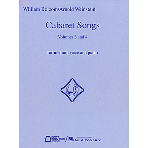 Cabaret Songs - Volumes 3 and 4