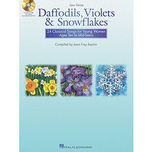Daffodils, Violets and Snowflakes - Low Voice