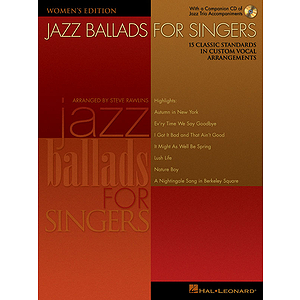 Jazz Ballads for Singers - Women's Edition