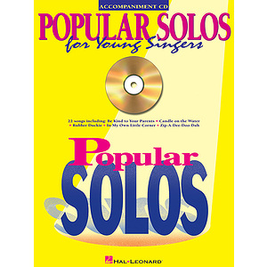Popular Solos for Young Singers (Accompaniment CD)