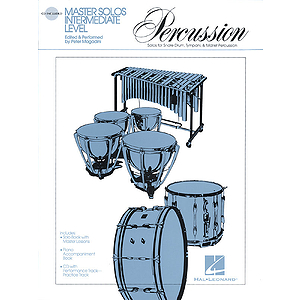 Master Solos - Percussion - Intermediate Level
