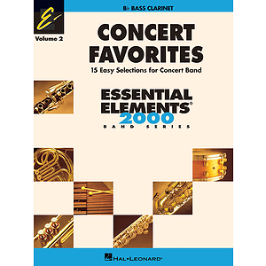 Concert Favorites Vol. 2 - Bass Clarinet