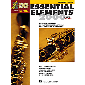 Essential Elements EE2000 Clarinet B-flat (DVD)